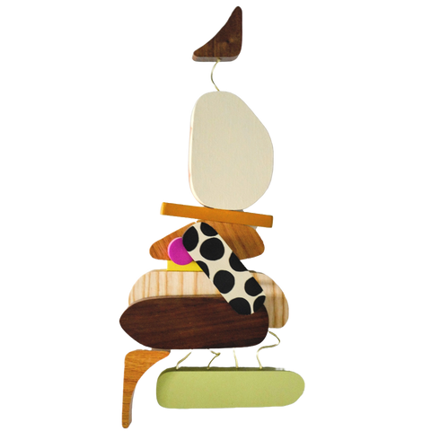 Artful Balance No. 15 ✱ Comb hair, wipe butts, clip toenails, brush teeth, set up bounce house, refill water bottles, walk dog, take break, kiss all the boo boos and calm all the fears