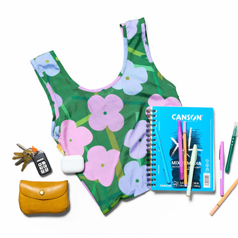 Garden Party Small Reusable Bag