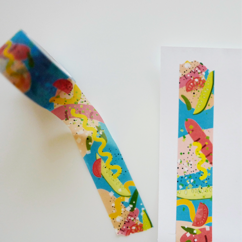 Chicago Dog Washi Tape